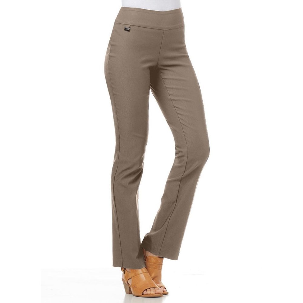 Lisette L - True Straight Pants - Mushroom